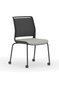 4 Leg Frame Chair with Casters / ADL12C