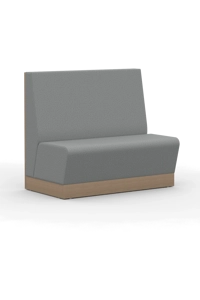 Two Person Banquet With Plinth / SD2-BN2PS