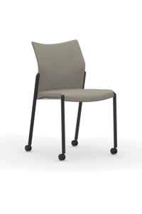 Four Leg Frame Chair with Casters / T117